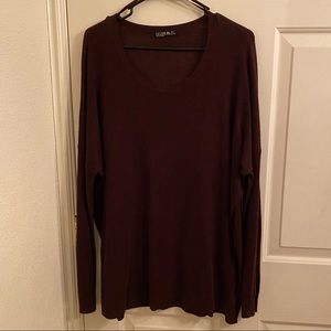 Maroon lightweight sweater